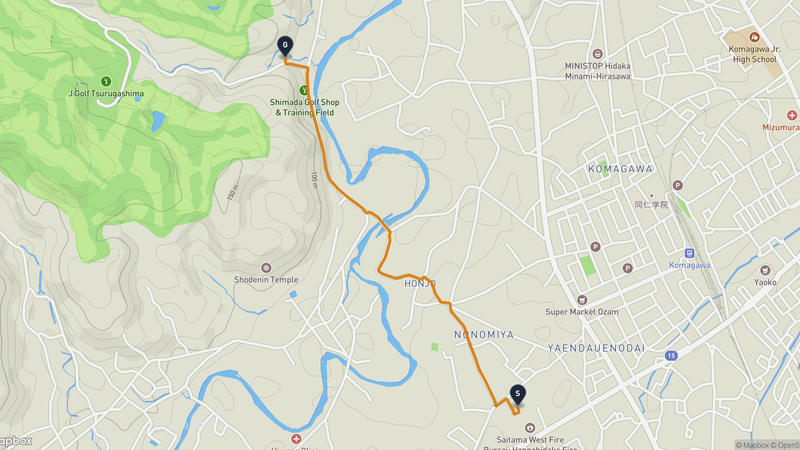 Koma Shrine Hiking Route
