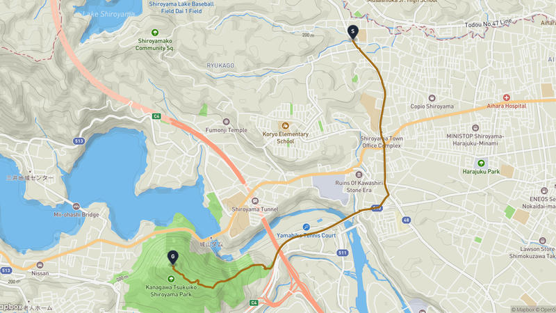 เส้นทางเดินป่า Midori Ward, Sagamihara