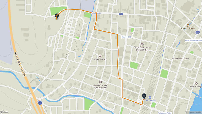 Takashima Hiking Route