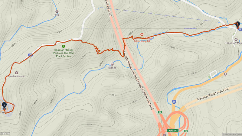 Mount Takao Hiking Route