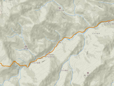 川俣温泉 → 鬼怒川