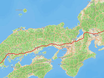 Ube → Suwa Garasunosato Museum