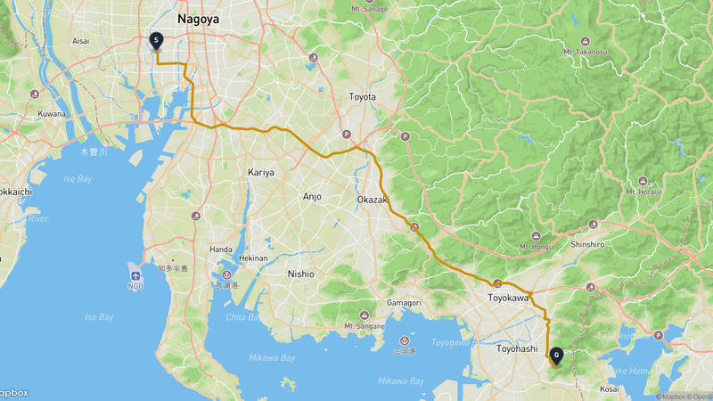 Nakagawa Ward, Nagoya to Toyohashi Drive