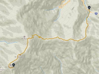 Mount Hakkyō → Tenkawa