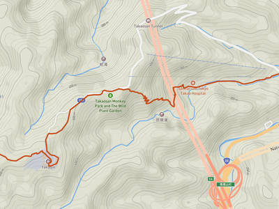 ภูทาคาโอะ → Meiji no Mori Takao Quasi-National Park