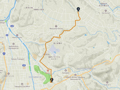 高山城 → 高山市
