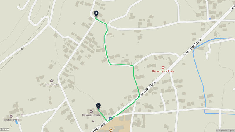 福島市 登山路線