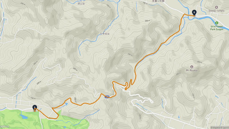 Motosu to Yamagata Hiking Route
