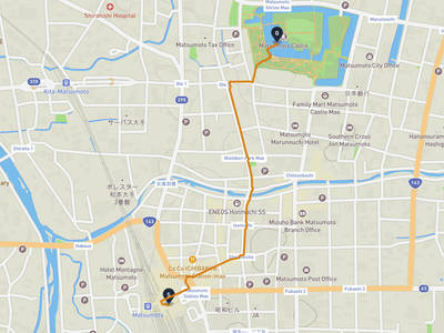 Matsumoto City Timepiece Museum → 마쓰모토성
