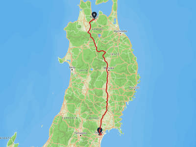 Sendai Tōshō-gū → Aomori Bay Bridge