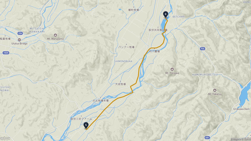Urakawa Hiking Route