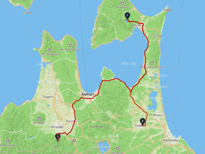 Towada → Hirosaki