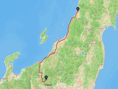 嬬恋村 → 酒田市