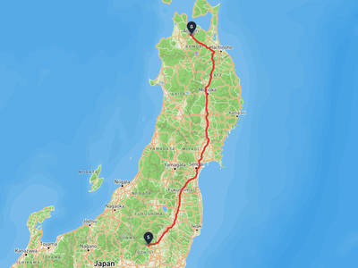 Nikko → Aomori Prefecture Tourist Center