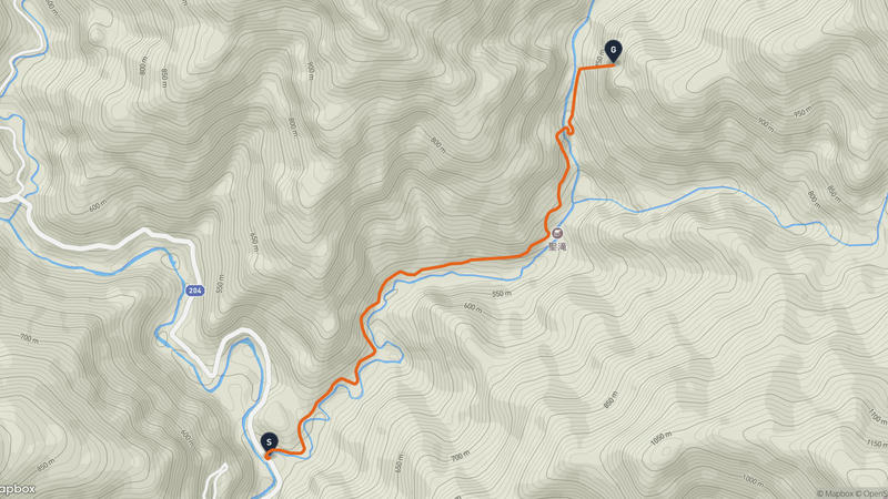 Okutama to Kawanori yama Hiking Route