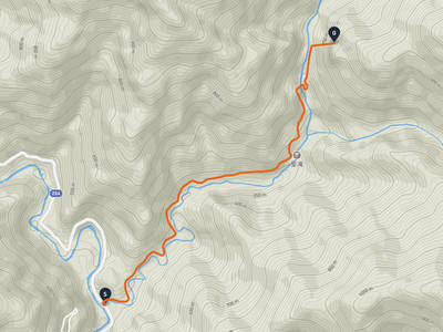 Okutama → Kawanori yama