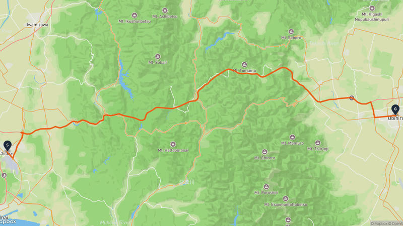 Chitose to Obihiro Drive