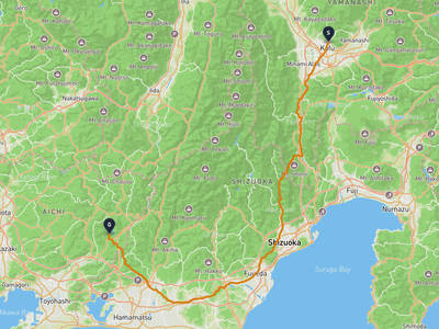 Takeda Shrine → Shinshiro