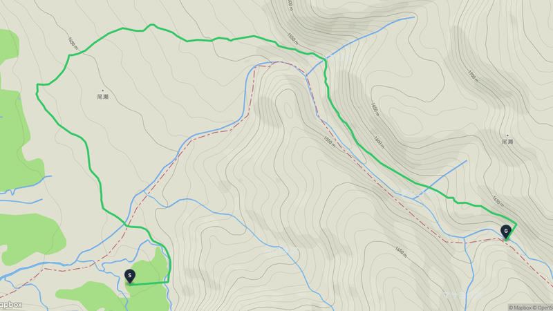 片品村至燧岳 登山路線