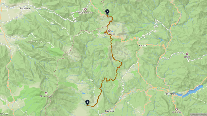 เส้นทางจักรยาน Tsumagoi-โยโกเตะยามะ