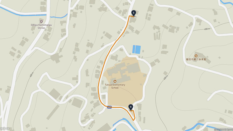 飯田市 驾车路线