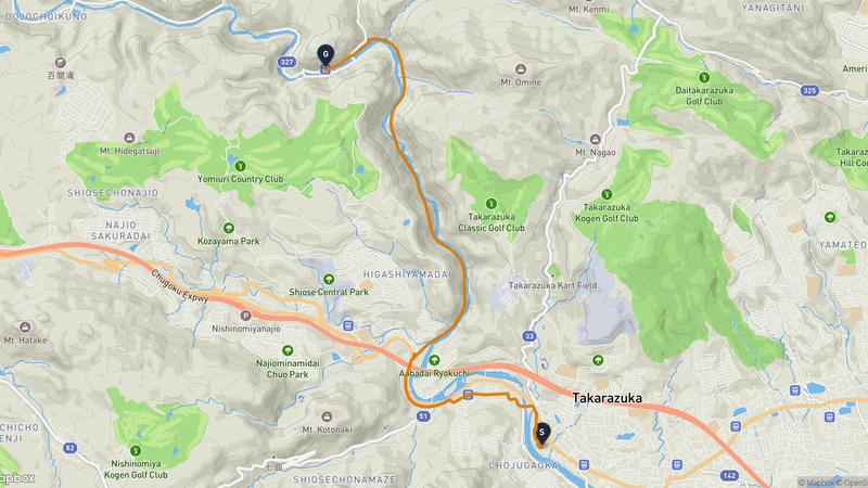 Osamu Tezuka Manga Museum to Nishinomiya Hiking Route