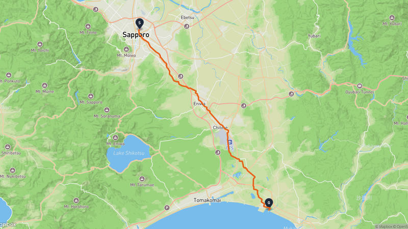 Sapporo Beer Museum to Atsuma Hiking Route