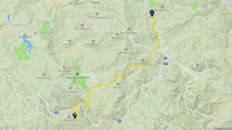 Shitara Hiking Route