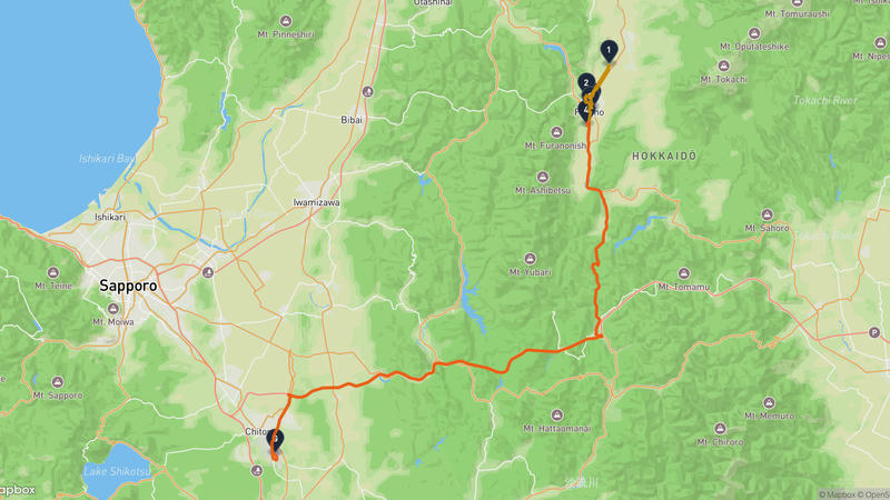 Furano to Chitose Drive