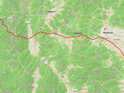 富山市 → 志木市