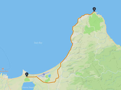 Wakkanai → Cape Sōya