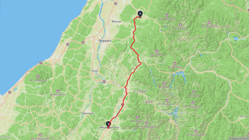 Sakado Castle to Sanjo Drive