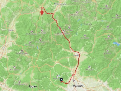 高崎市 → 津南町