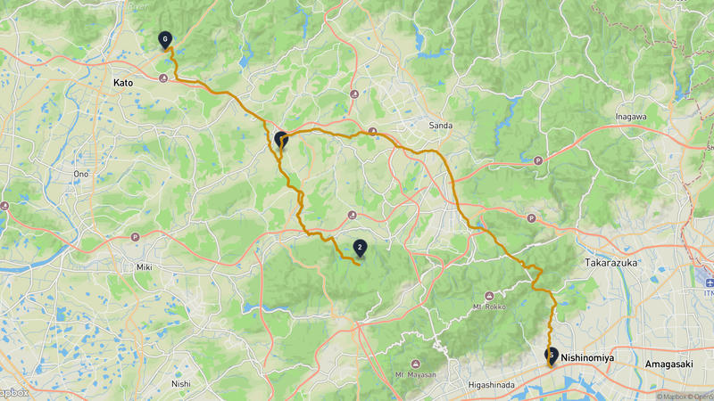 Kyoshi Memorial Museum to Kato Hiking Route
