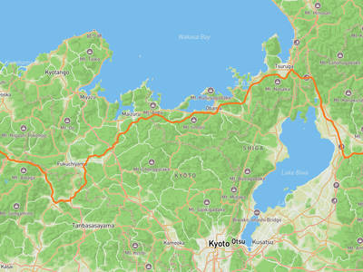 木曾三川 → 香美町