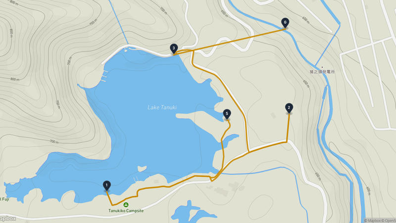 Lake Tanuki Hiking Route