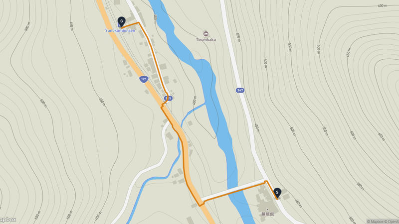 Shimogo Hiking Route