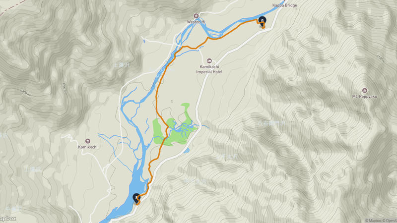 Kasumizawa take Hiking Route