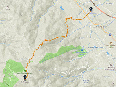 入笠山 → 富士見町