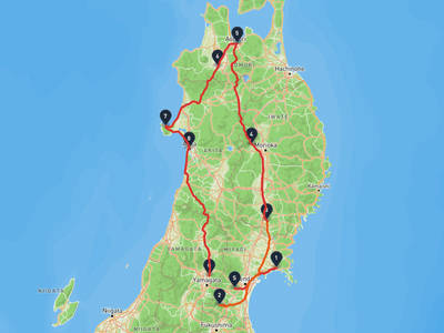 Taihaku Ward, Sendai → Tendo