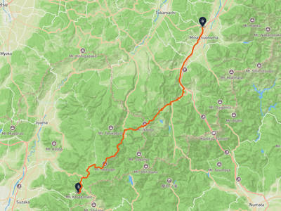 高山村 → 南魚沼市
