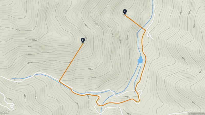 武甲山 登山路線