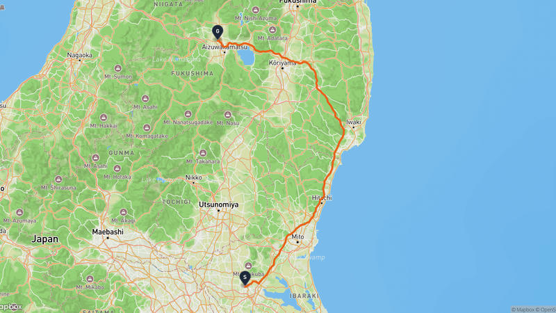 Science Museum of Map and Survey to Yugawa Drive
