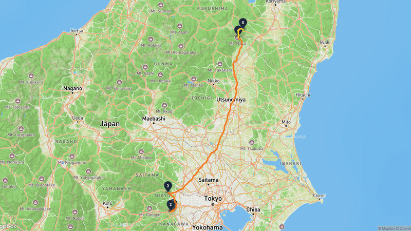 เส้นทางเดินป่า Meiji no Mori Takao Quasi-National Park-Nishigo