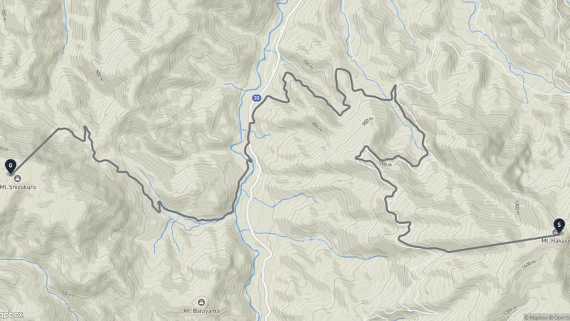 博士山至三島町 駕車路線