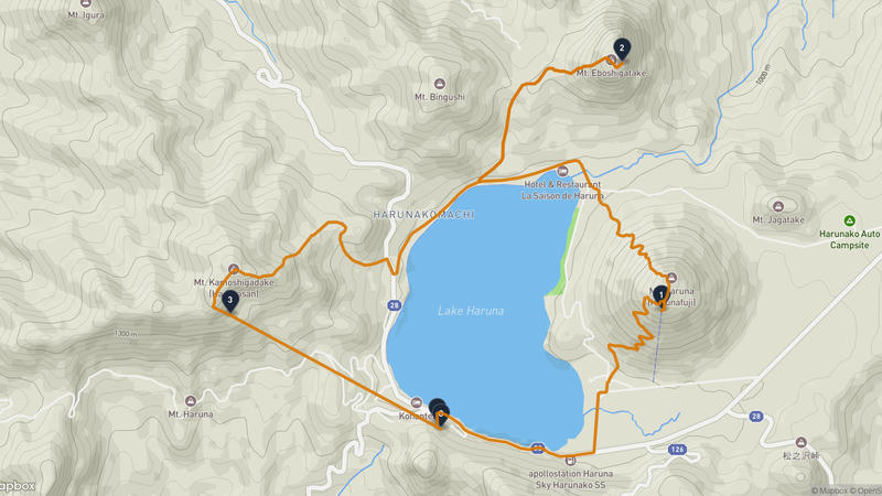 Mount Haruna Hiking Route