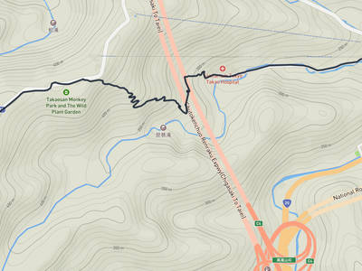 明治之森高尾國定公園 → 高尾山藥王院