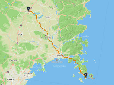 Kurihara → Ishinomaki