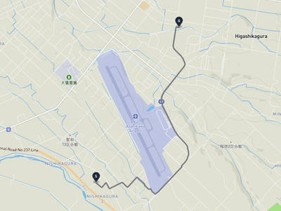 Asahikawa → Higashikagura