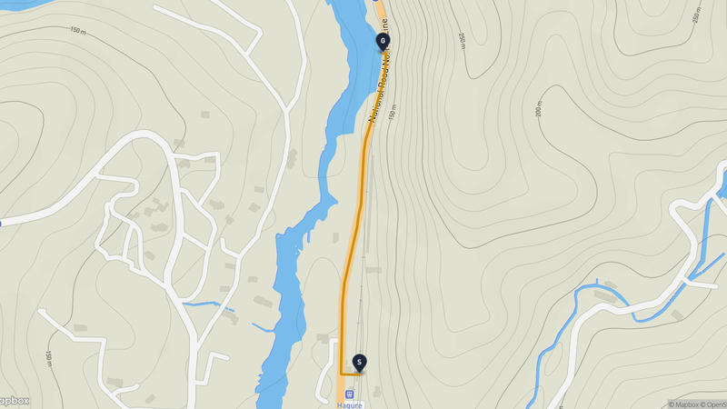 Tamayodo Dam Hiking Route